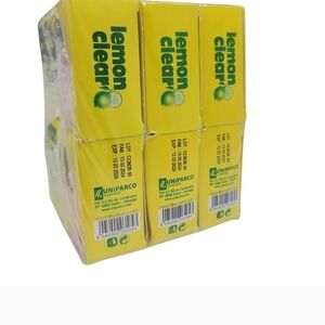 Lemon Clear Soap Pack - Bright Yellow Citrus Packaging Pack Of 6